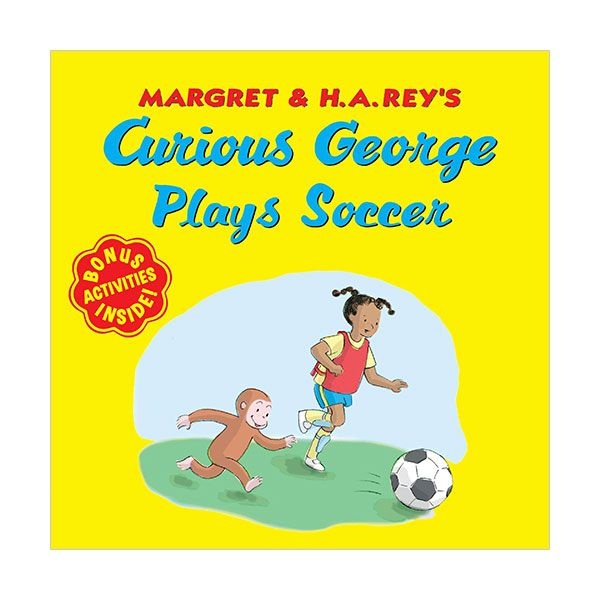 영문 영어 유아 도서 Curious George Series : Plays Soccer Paperback 1954838