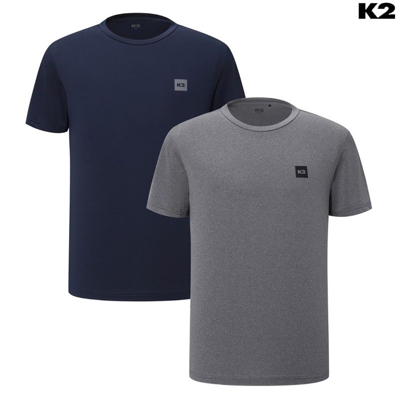 [롯데온]K2 BOOST 멜란지 반팔 1+1 (27,490원/유배)