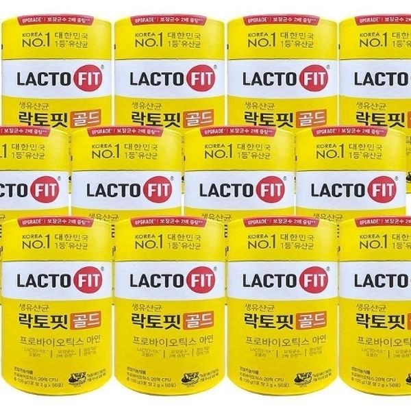 종근당 락토핏 생유산균 골드 50포 12통 x2SET(SH)
