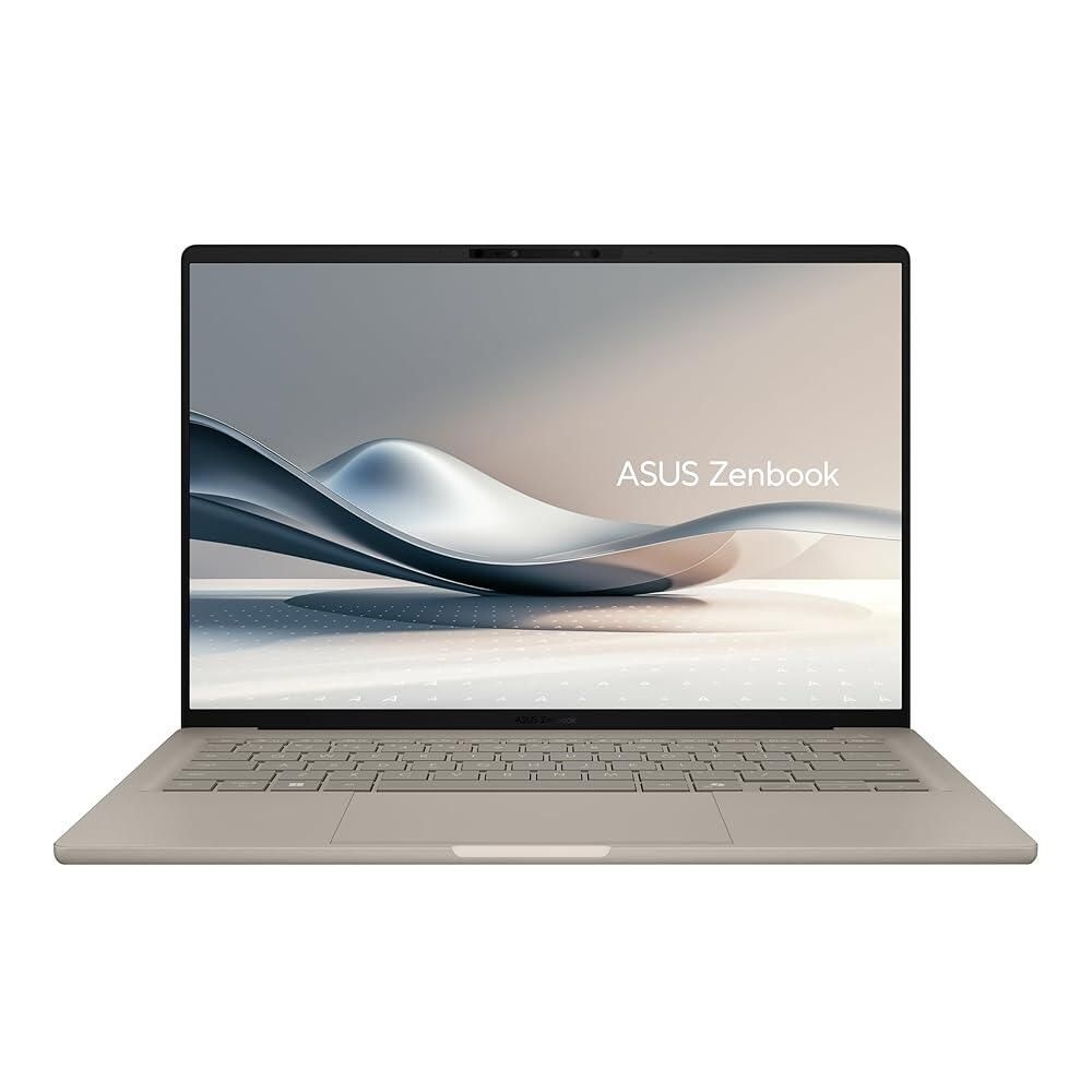 ASUS Zenbook A14, Copilot+ PC, Ultrathin 노트북, 14인치 WUXGA OLED, SNAP 스냅DRAGON 드래곤 X 프로세서, 16GB 메모리, 512GB SSD, Wi-Fi