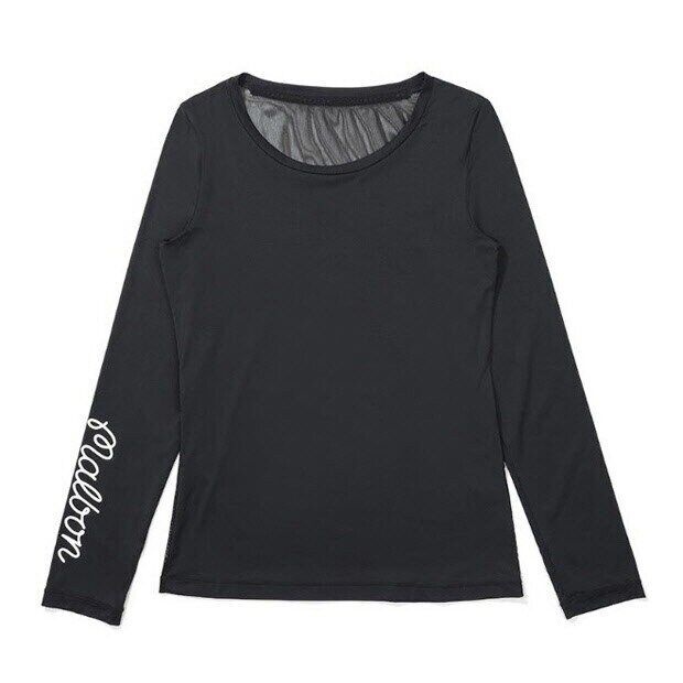 말본골프긴팔티 CQK M5222PIN81BLK 여성 베이스레이어 에센셜 2PACK BLACK (WOMAN)