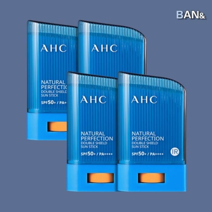 [기타] AHC 선스틱 내추럴 퍼펙션 더블 쉴드 썬 스틱 x4개 대용량