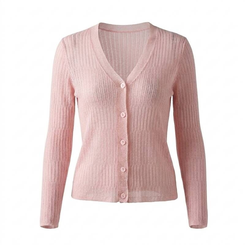 <매장정품> 지고트 브이넥 골지 니트 가디건 (JS5E1CD501) 252149