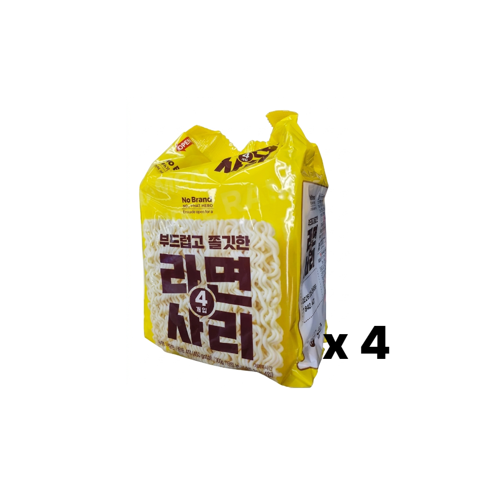 NoBrand 라면사리 110g x 16개구성 부드럽고 쫄깃한맛