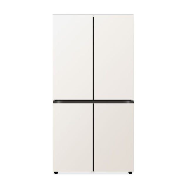 LG전자 디오스 AI 오브제컬렉션 냉장고 Fit & Max 4도어 609L (0M1) 미스트 베이지(M616GBB0M1)