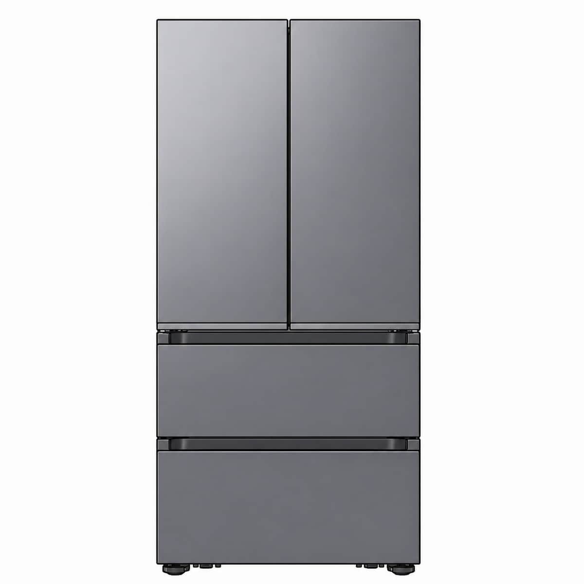 삼성전자 비스포크 김치플러스 4도어 490L 에센셜 다크 메탈(RK70F49M2DD)