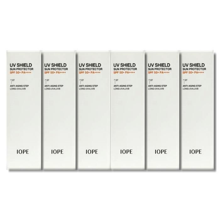 [영양친구] 아이오페 유브이 쉴드 에센셜 선크림 50ml 6개