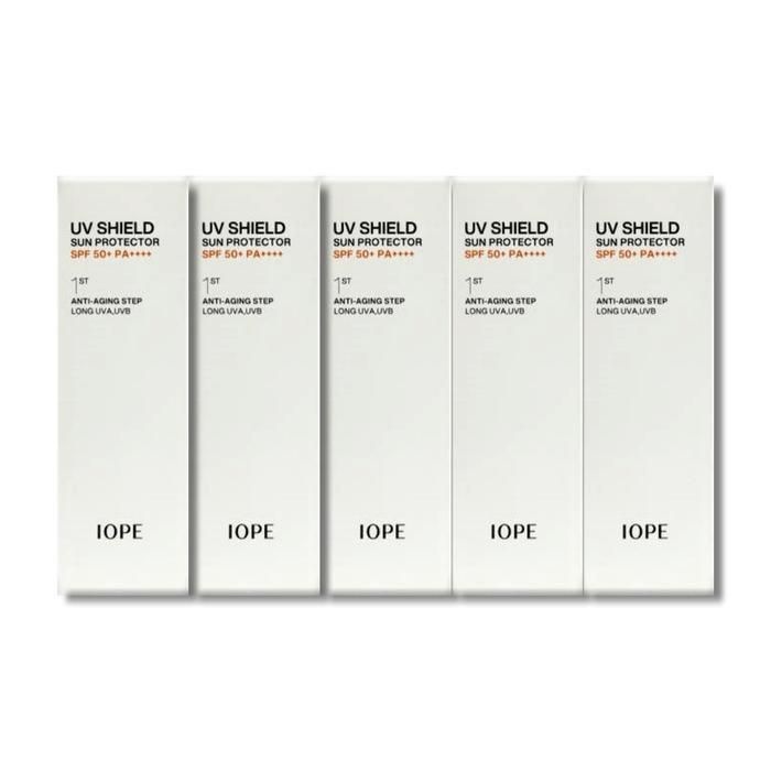 [영양친구] 아이오페 유브이 쉴드 에센셜 선크림 50ml 5개