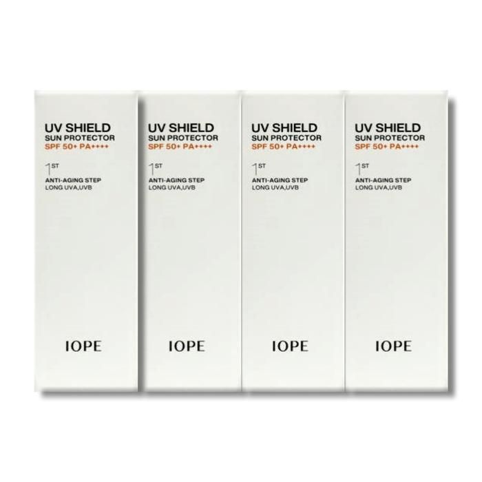 [영양친구] 아이오페 유브이 쉴드 에센셜 선크림 50ml 4개