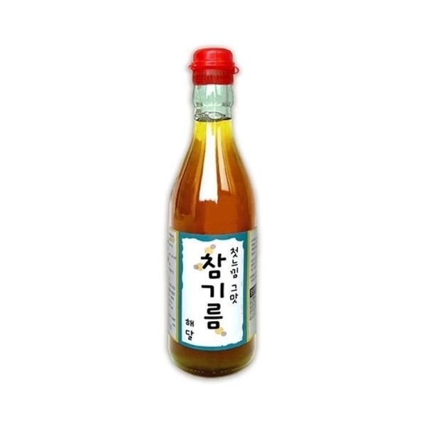 참기름 350ml 벌크 통참깨100 딱1회만 저온착압엄수