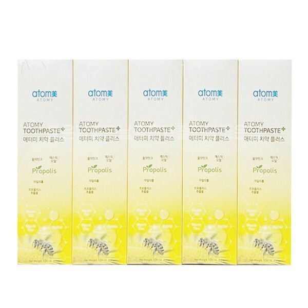 애터미 치약 플러스 1set (200g5ea) /프로폴리스