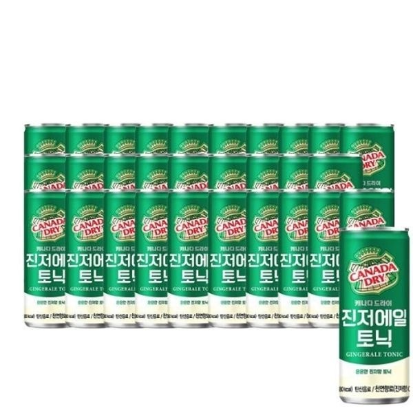 캐나다 진저에일 토닉 250ml 30캔 (1박스)r