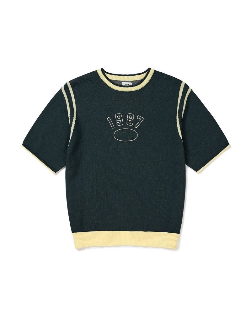 [엠엠엘지 Mmlg ] 1987 SPORTS HF KNIT (DEEP GREEN) 엠엠엘지 BD1K004DGN 1175529
