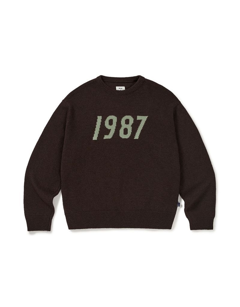 [엠엠엘지 Mmlg ] 1987 KNIT (BROWN) 엠엠엘지 BD2TKL065BR 1175553