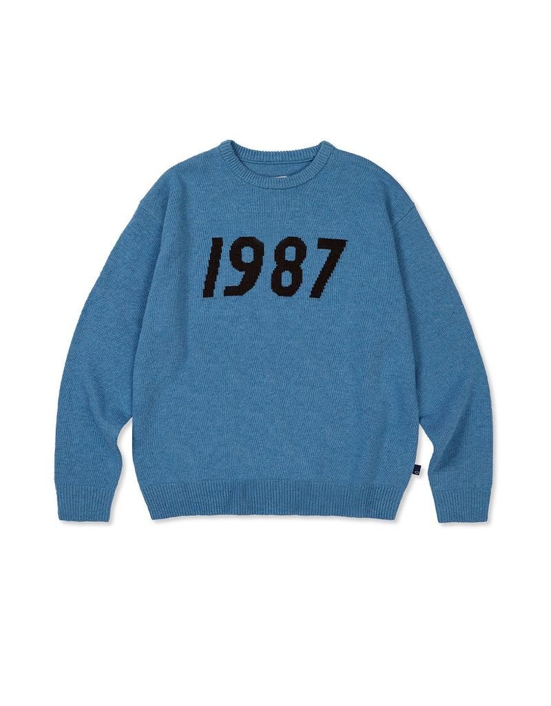 [엠엠엘지 Mmlg ] 1987 KNIT (BLUE) 엠엠엘지 BC2K007BL 1173479