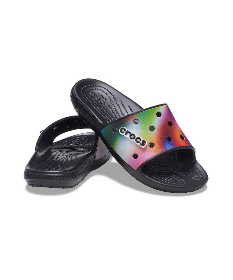 CROCS 공용 클래식 솔라라이즈드 슬라이드 BKM (22SUSL207557) 22SUSL207557_Z0C4 286621