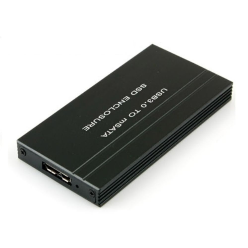 다양한 운영체제지원 mSATA to USB 외장케이스(SSD용) 동영상 메모리 하드