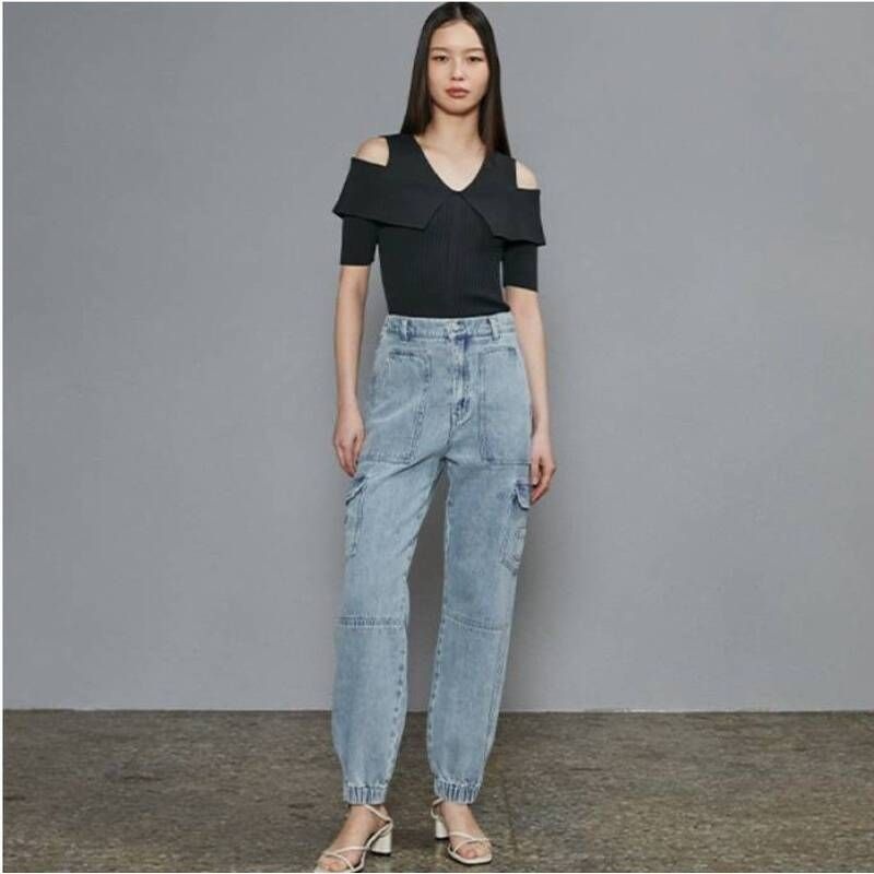 에고이스트 빅아웃포켓 조거 데님팬츠 EQ2DP461 92K710 27U395