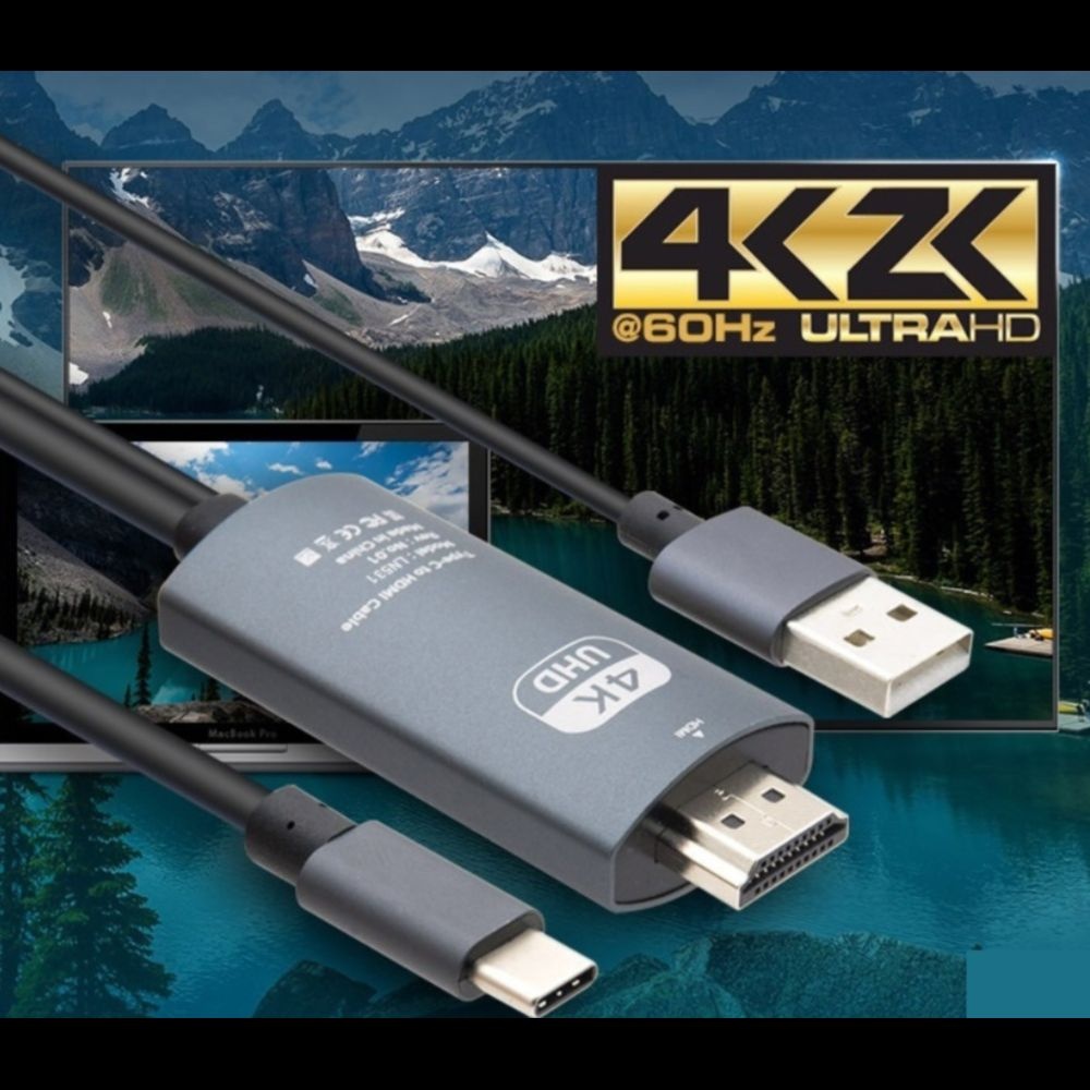 21대9 영상지원 USB/C타입 to HDMI 케이블(2-5M) 호환 모니터 노트북 액정