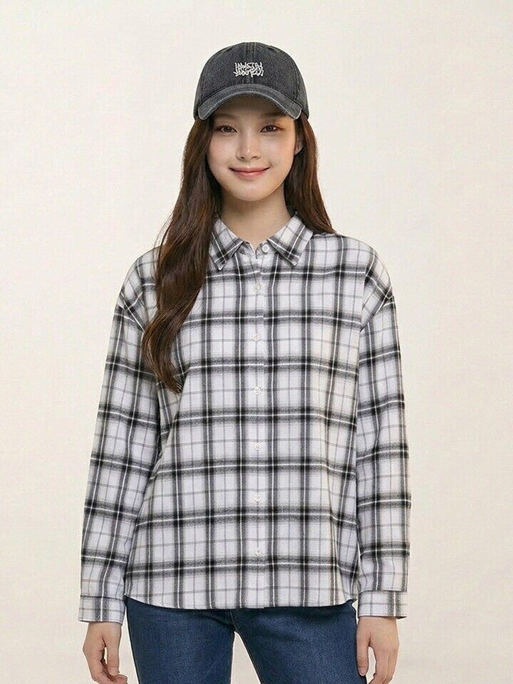 행텐틴즈 여아 헴라인 체크 셔츠 14570-120-403-09-025SC