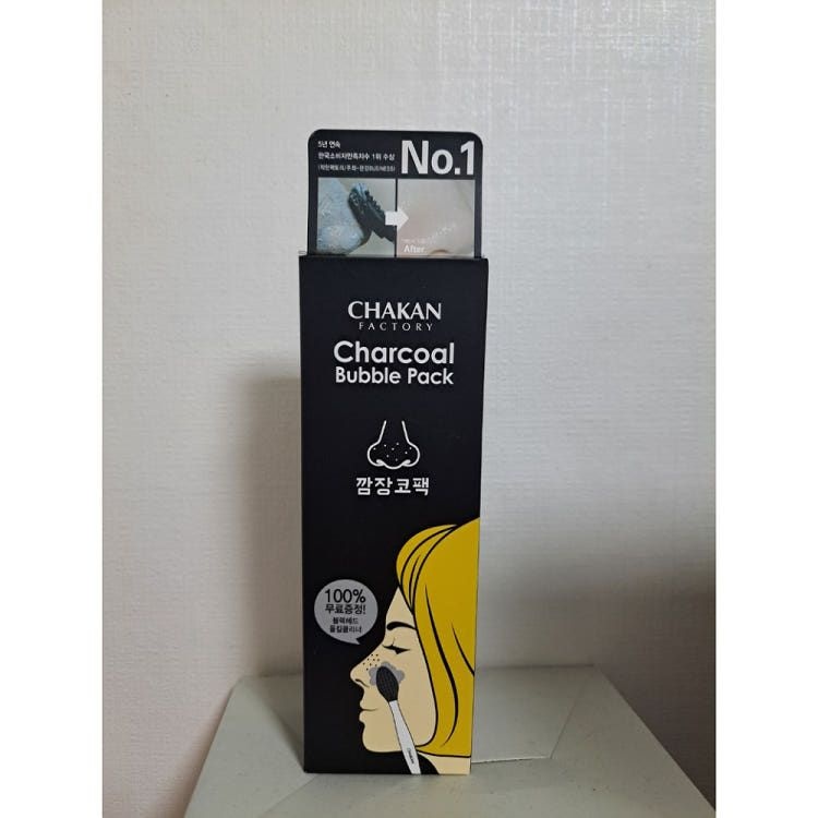 착한팩토리 착한 팩토리 숯폭탄 깜장코팩80ml