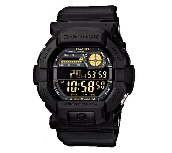[롯데백화점] 지샥 GD-350-1BDR 전자시계 진동알람