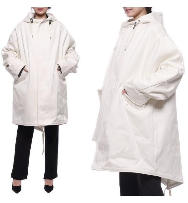 (주) 유니코 [아미]22FW 여성 코튼 새틴 후드 롱점퍼 (H22UJK303_223_150_W_22F)