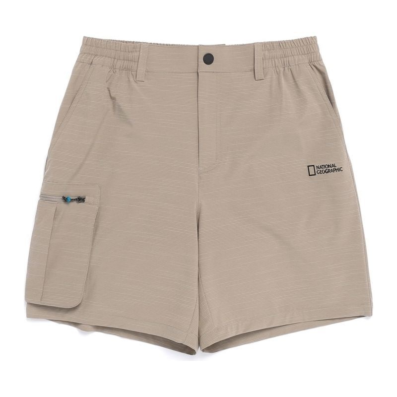 <매장정품> 내셔널지오그래픽 NATIONALGEOGRAPHIC N262MHP520 [NRN] 로고 포인트 4.5부 반바지 OAK BEIGE N262MHP520511 704015