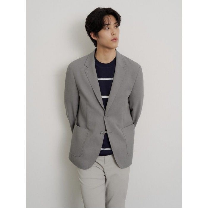 빈폴 멘 [26SS 30%OFF] 하이브리즈 스트레치 재킷  라이트 그레이 BC6411C252