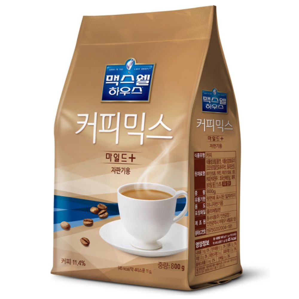 [오늘출발] [온누리상품] 동서식품 맥스웰하우스 커피믹스 마일드플러스 자판기용 800g