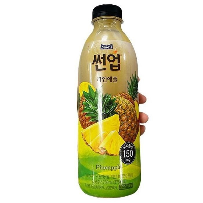 매일 썬업 100_ 과즙 파인애플 750mL a42743