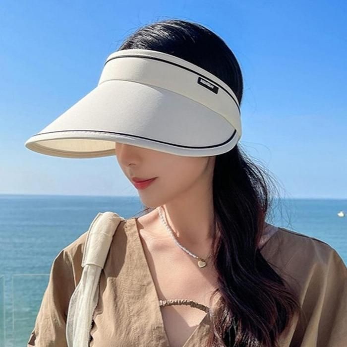 (GTF70637)썸머가드 썬캡(아이보리) 돌돌이
