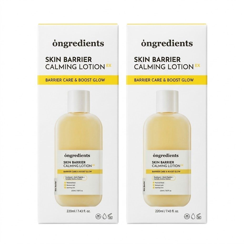 [오늘출발] 온그리디언츠 스킨 베리어카밍 로션 이엑스 220ml 2개