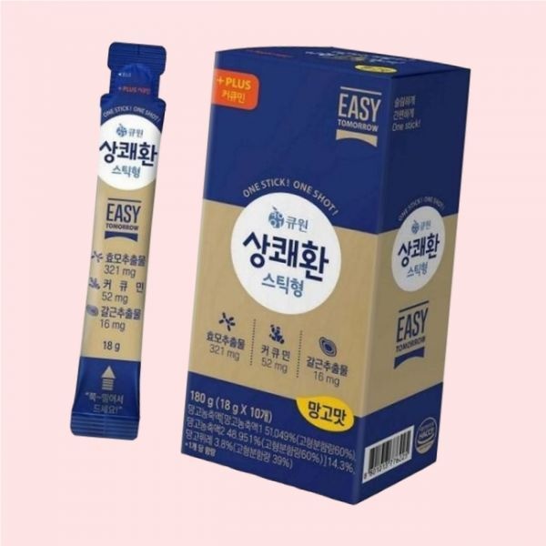 XB8532M6 큐원 상쾌환 스틱 18g X 10ea 술깨는약 상쾌한 4446322