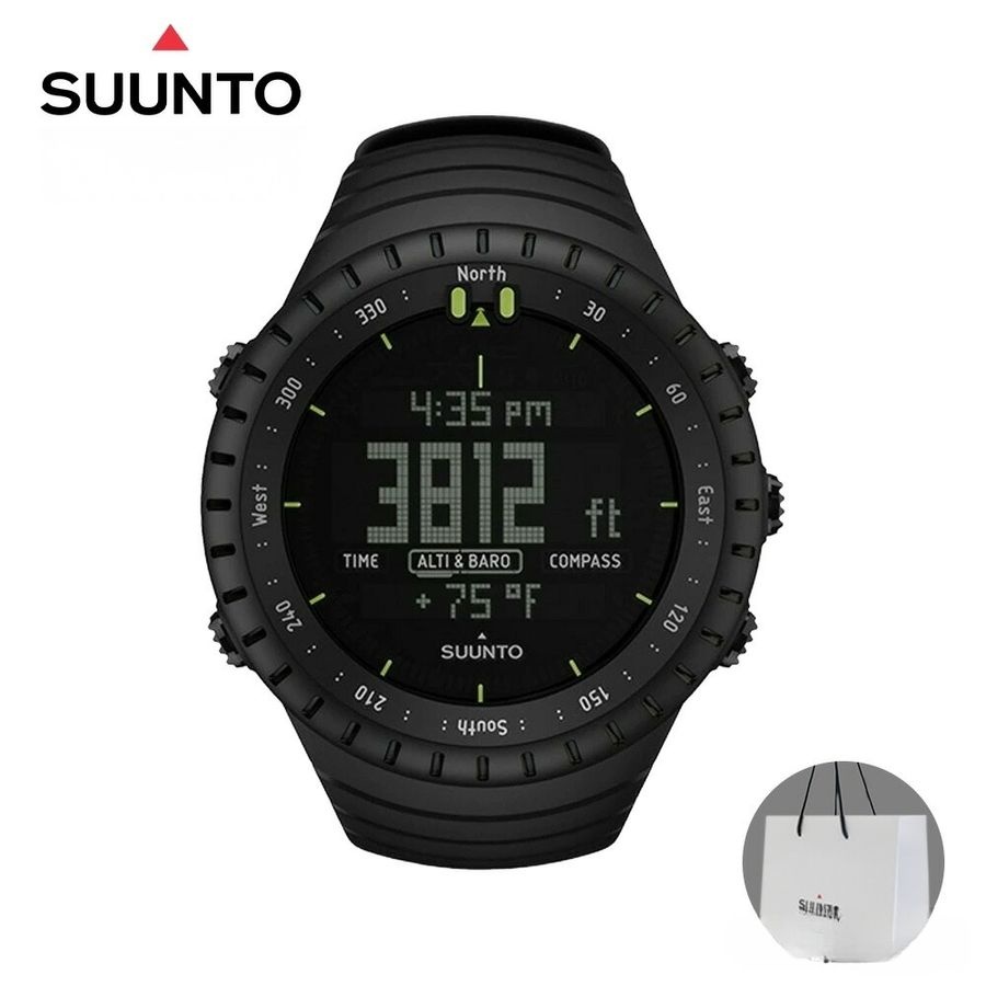 [해외] 순토 SUUNTO 코어 아웃도어 디지털 시계 올블랙 SS014279010