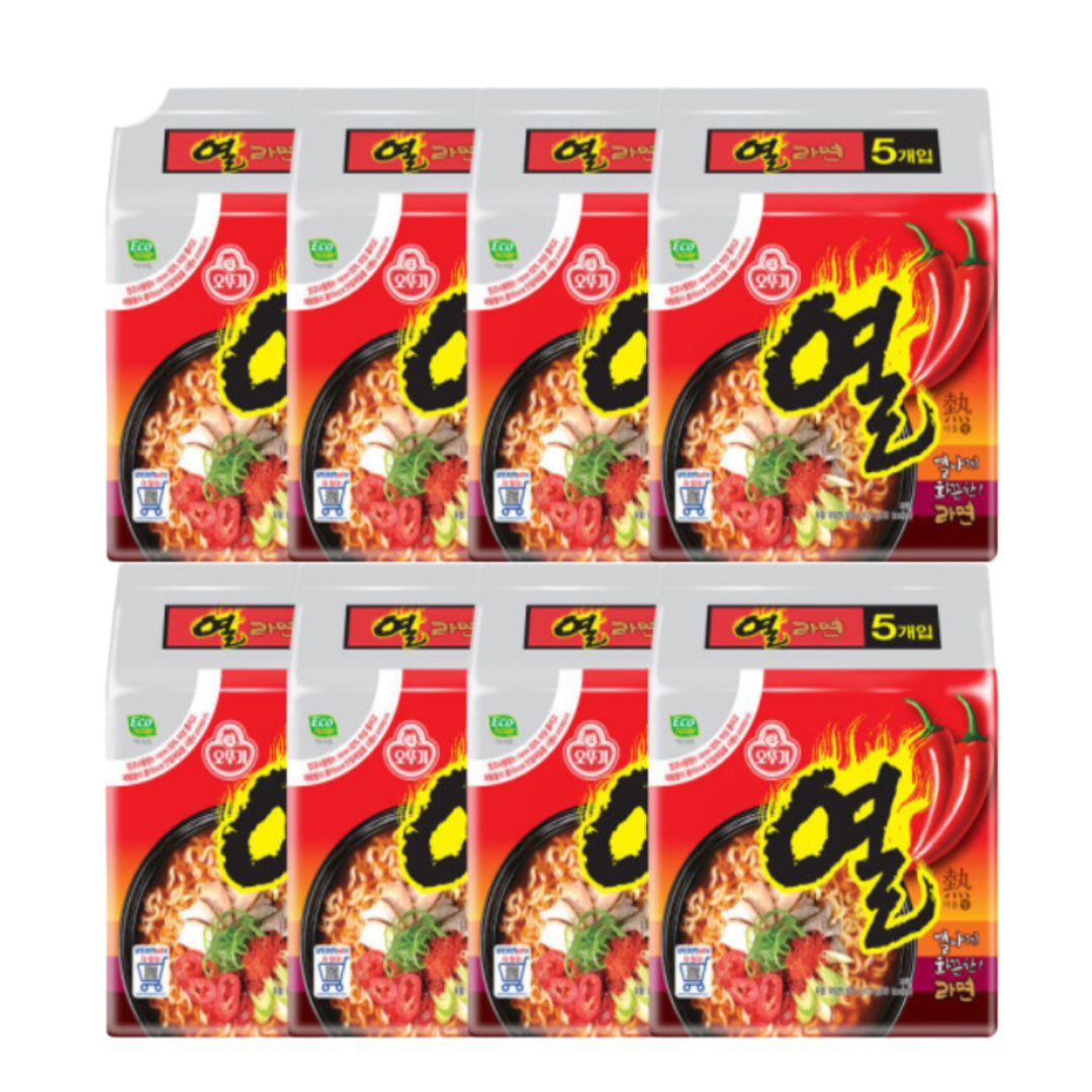 오뚜기 열라면 멀티팩(5개입) x 8팩(총40개입)