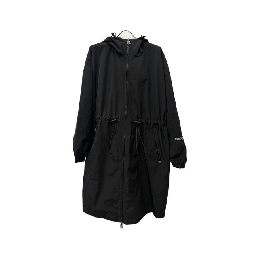 [해외] 버버리 뉴 BIRLEY 드로스트링 후드 집업 롱 자켓 BLACK 81136531 [관부가세포함]