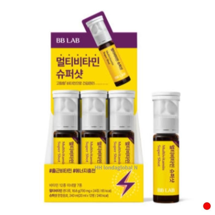 뉴트리원 비비랩 멀티비타민 슈퍼샷 미네랄 추천 12병