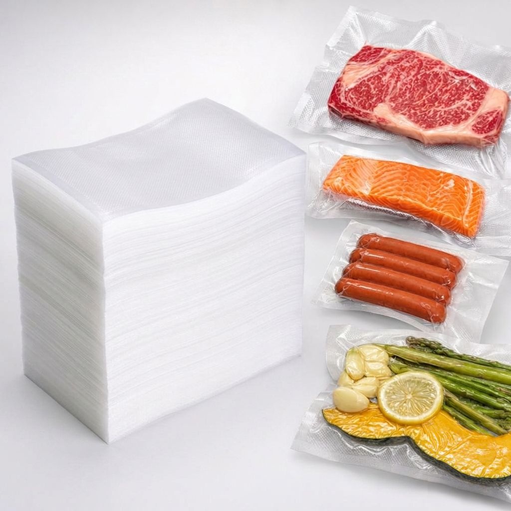아이스원 업소용 진공포장지 50마이크론 20x45cm 2300장 진공포장비닐 진공봉투 진공필름 진공팩 진공포장팩