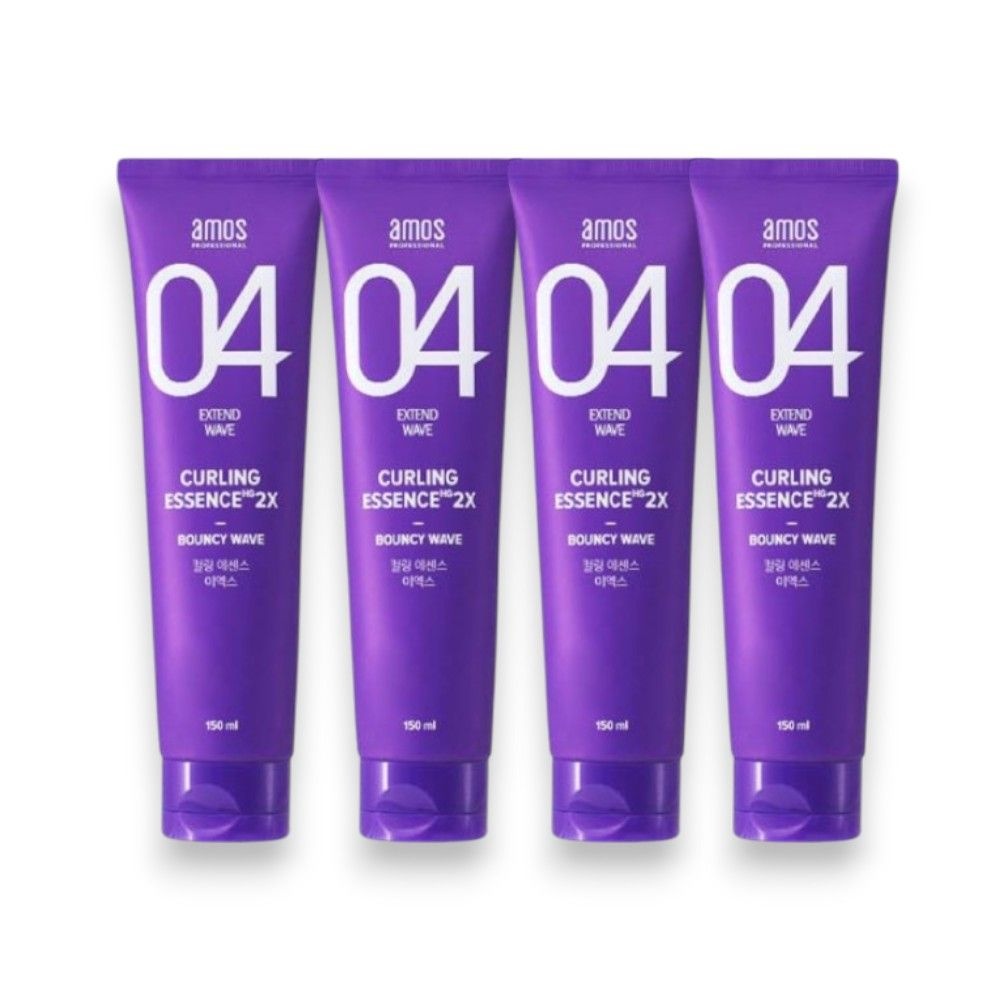 아모스 스타일 컬링 에센스 2X 150ml 4개