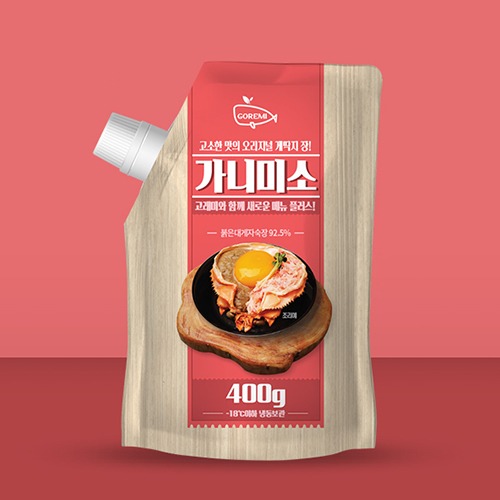 고래미 가니미소 400g 대게딱지장 대게장