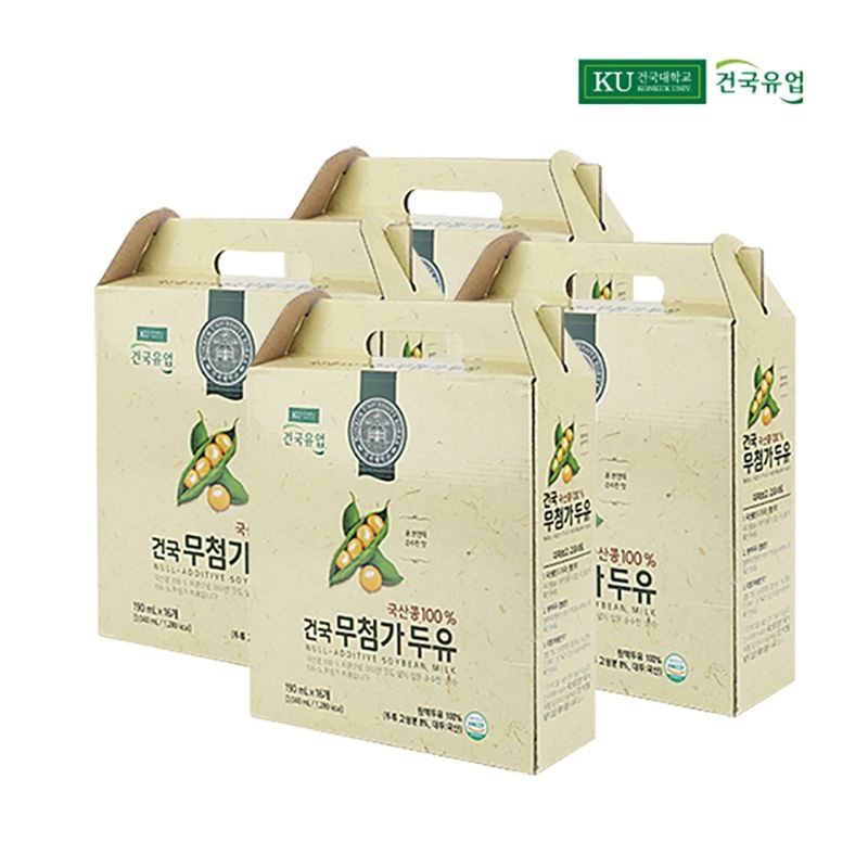건국유업 건국 무첨가두유 64팩