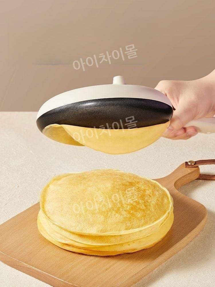 [협력업체][해외] 전기 팬케이크기계 크레페팬 크레이프 밀전병 계란지단 프라이팬