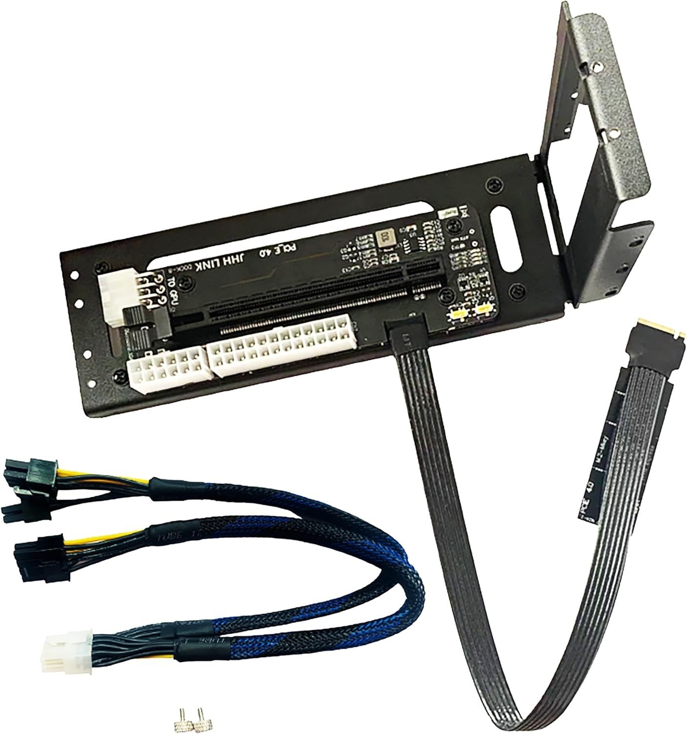Sintech M2 MKey 2230\\/2242\\/2280에서 PCIE 40 X4\\/X6 외장 그래픽 카드 브래킷 50cm 케이블 및 eG 도크 스테이션 RTX4090RTX3060