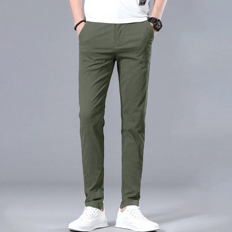 도매신 [STYLELUX]5컬러 남성 데일리 슬림 일자핏 팬츠 IS-GFP08