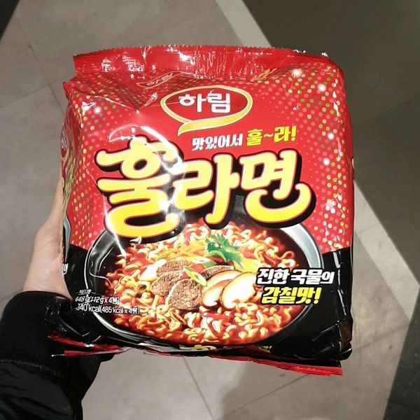 하림 훌라면 112g x 4입