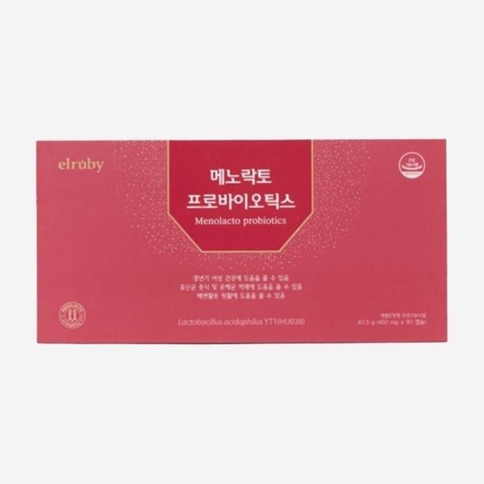 [엘루맘] 엘루비 메노락토 프로바이오틱스 90캡슐 (22483251)
