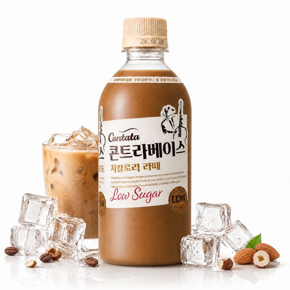 콘트라베이스 저칼로리 라떼 500ml 24개