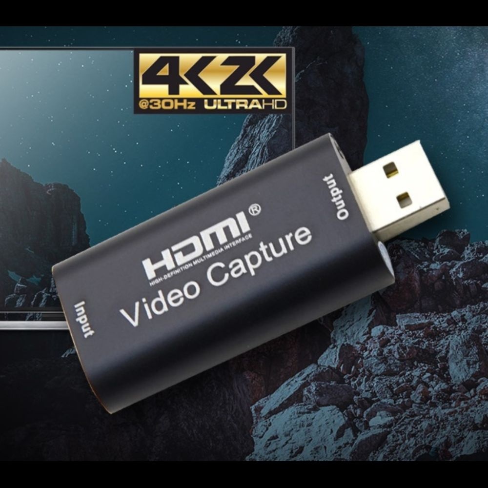 1인방송용 USB2.0 4K해상도 HDMI 영상캡쳐 / 장비 비디오 카드 촬영용 편집