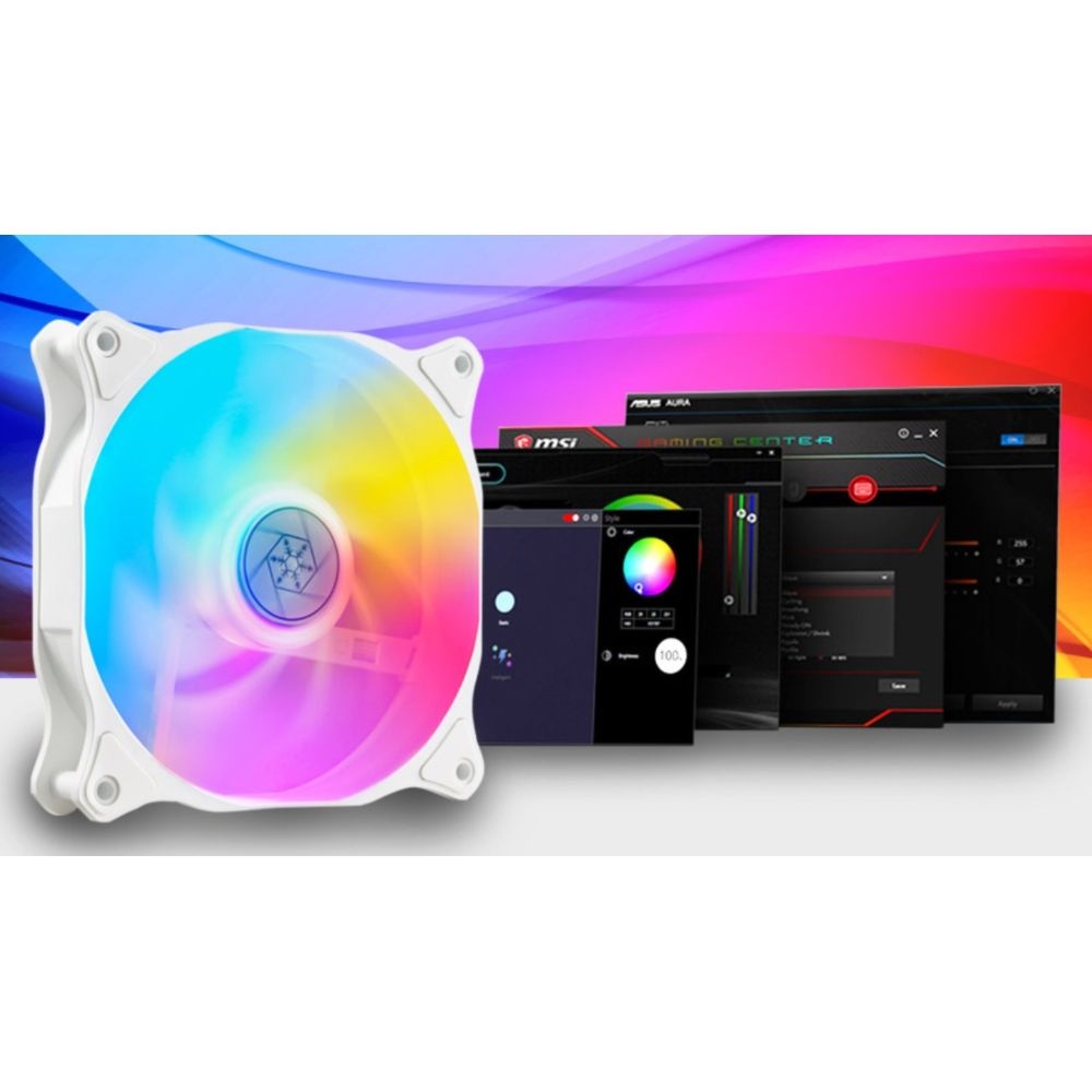 PC튜닝용 에어블레이저 ARGB 시스템쿨러(120MM) 교체용 부품 펜 냉각기 팬